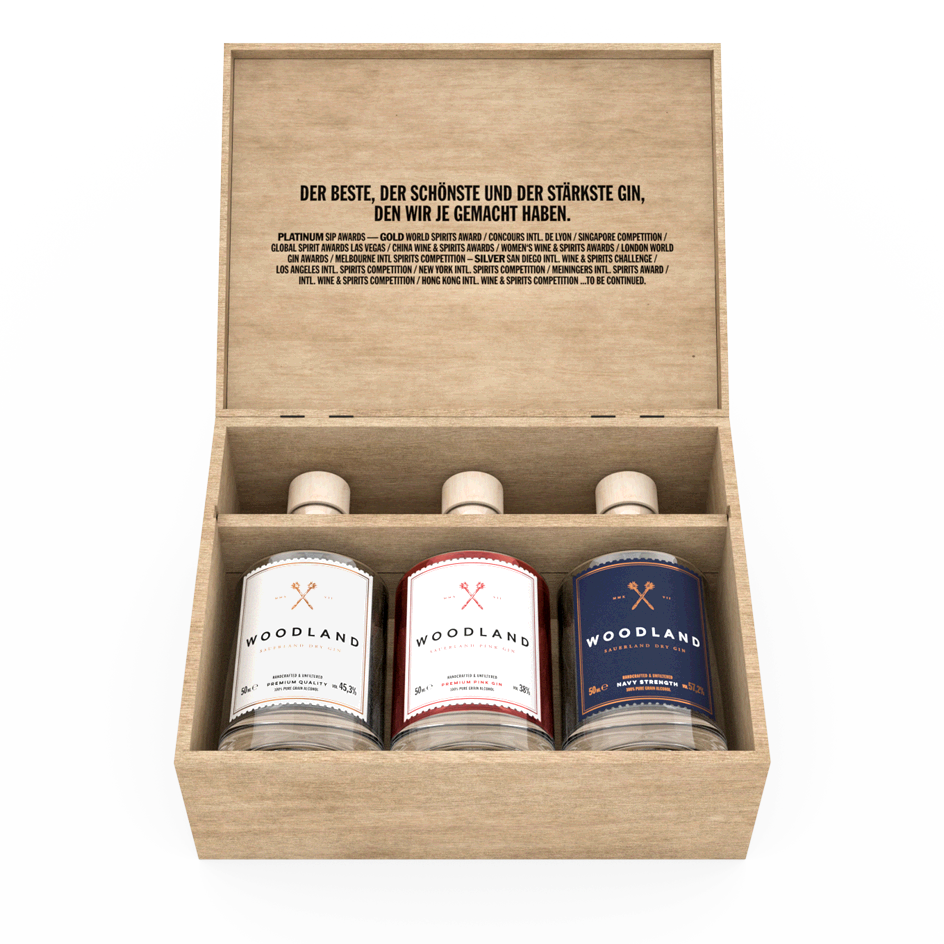 Woodland Triple Mini Box
