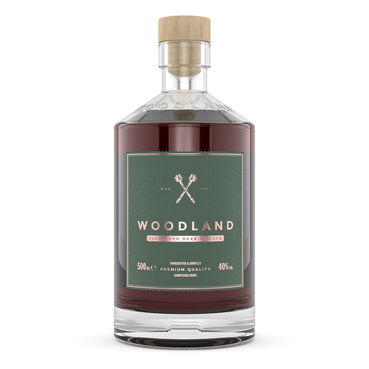 Woodland Herb Liquor Kräuterlikör Flasche Woodland Herb Liquor Kräuterlikör Flasche