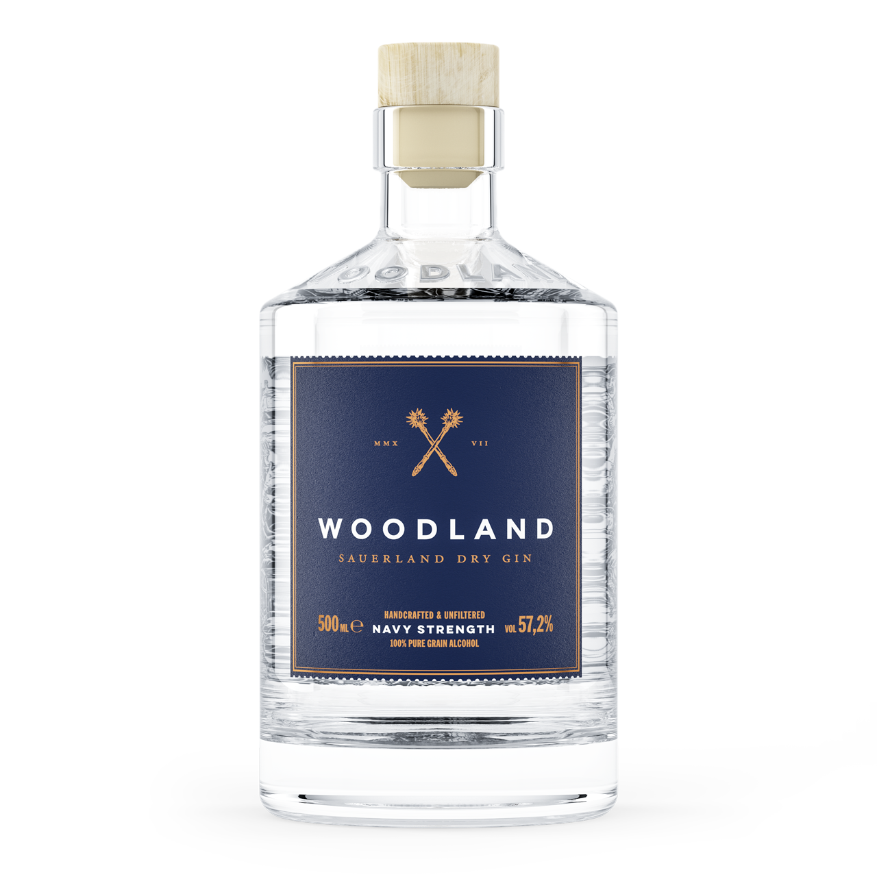 Navy Strength Gin Bottle