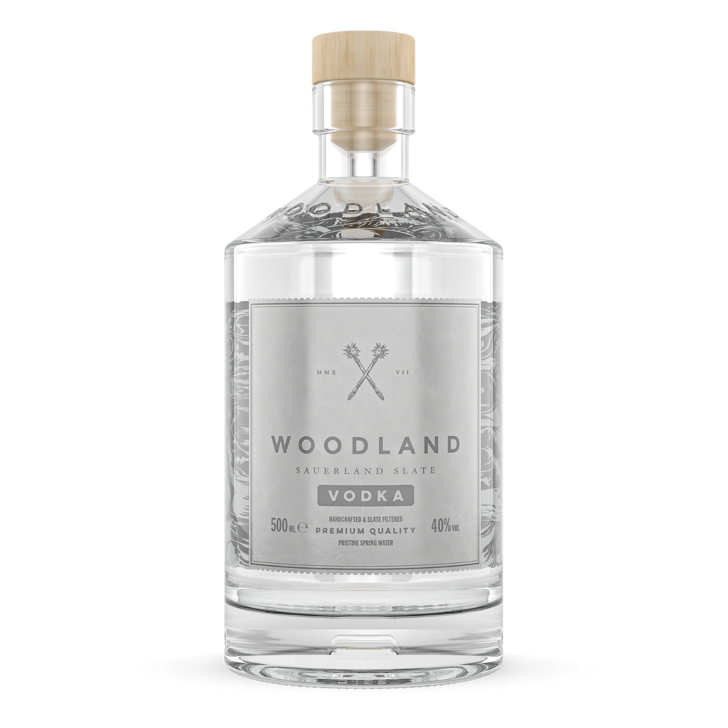 Woodland Vodka Flasche